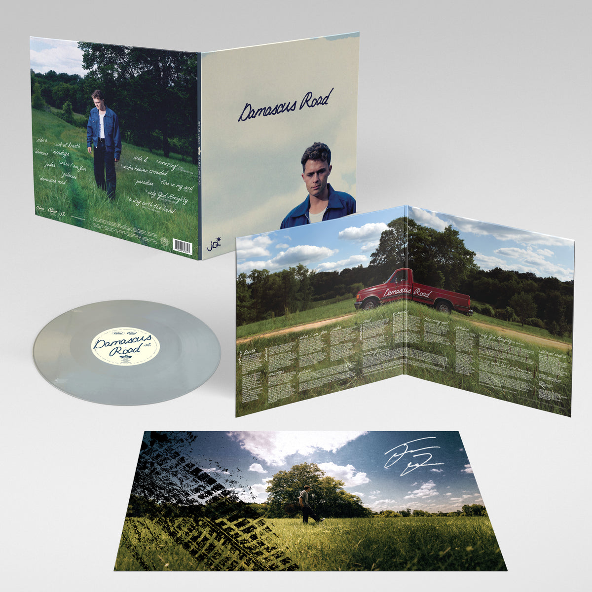 Damascus Road - SIGNED Exclusive “Tire Tracks” Vinyl Packshot